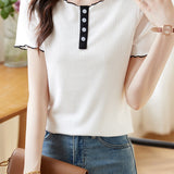 Fashionable Lace T-Shirt
