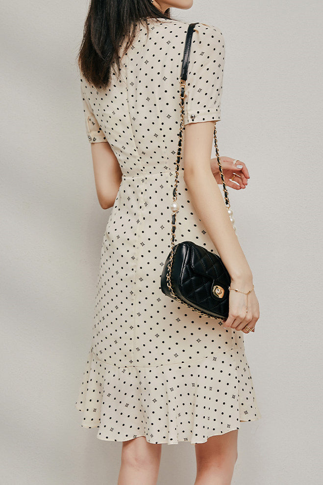 Elegant Polka Dot Dress Elegant Polka Dot Dress