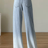 Gradient Denim Trousers