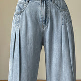 Gradient Denim Trousers