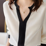 Comfortable Color Block Shirt