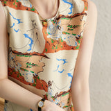 French Stylish Fitted Printed Dress