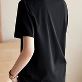 Minimalist Color-blocked T-shirt