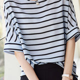 Breathable Comfortable Striped T-shirt
