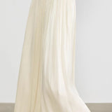 Casual Draped Ice Silk Wide-leg Pants