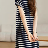 French Striped Dress