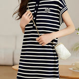 French Striped Dress
