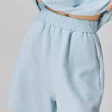 Blue Grape Beaded Casual Sports Set