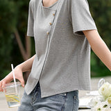 Fashion Split T-shirt