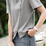 Fashion Split T-shirt