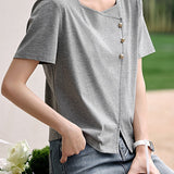 Fashion Split T-shirt