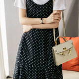 French Waist-cinching Cami Dress