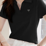 Casual Minimalist Polo Shirt