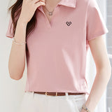 Casual Minimalist Polo Shirt