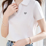 Casual Minimalist Polo Shirt