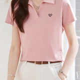 Casual Minimalist Polo Shirt