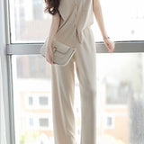 Draped Knit Two-Piece Set