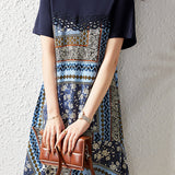 Elegant Printed Long Skirt