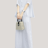 Ruffle Top and Wide Leg Pants Two-Piece Set
