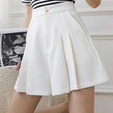 Solid Color Suit Shorts
