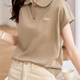 Polo Raglan Sleeve Short T-Shirt