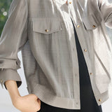 Utility Style Breathable Long Jacket