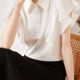 Elegant Ruffled Shirt