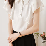 Elegant Ruffled Shirt