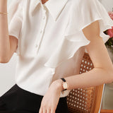 Elegant Ruffled Shirt