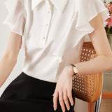 Elegant Ruffled Shirt