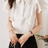 Elegant Ruffled Shirt