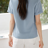 Minimalist Versatile Basic Short Sleeve T-Shirt