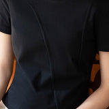 Designer Solid Color T-Shirt