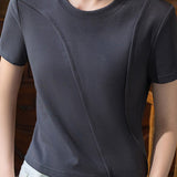 Designer Solid Color T-Shirt