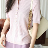 Comfortable Simple Knit Sweater