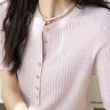 Comfortable Simple Knit Sweater