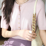 Comfortable Simple Knit Sweater