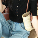 Comfortable Simple Knit Sweater