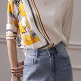 Abstract Print T-Shirt