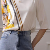 Abstract Print T-Shirt