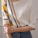 Abstract Print T-Shirt