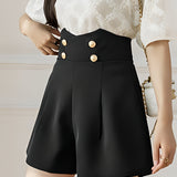 Versatile Elegant Suit Shorts