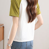 Color Block Raglan T-Shirt