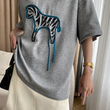 Cute Fun Zebra Print T-Shirt