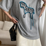 Cute Fun Zebra Print T-Shirt