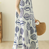 Color Block Three-Quarter Sleeve Slim Dress
