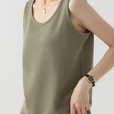 Loose Waffle Tank Top