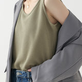 Loose Waffle Tank Top