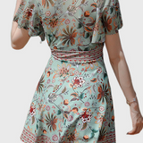 Vacation Ethnic Two-Piece Swimsuit Set