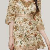 Vacation Ethnic Swimsuit Set
